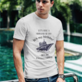 誕生祝いおもしろい旅行休暇の出荷負荷 Tシャツ