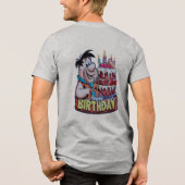 誕生祝いアートデザイン トライブレンドTシャツ (裏面)