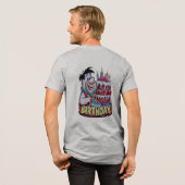 誕生祝いアートデザイン トライブレンドTシャツ (フル背面)