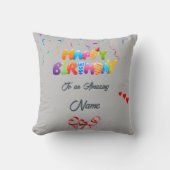 誕生祝いカスタム向け枕ギフト クッション (正面)