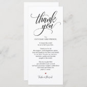 誕生祝いサンキュープレイス設定カード プログラム (正面/裏面)