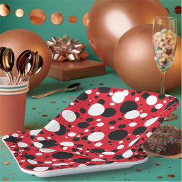 誕生祝いシャワーMr. & Mrs. Mouseパーティー ペーパープレート