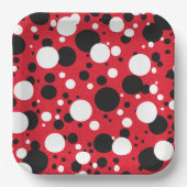 誕生祝いシャワーMr. & Mrs. Mouseパーティー ペーパープレート (正面)