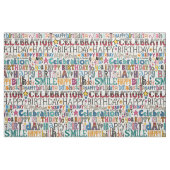 誕生祝いパール ファブリック (ファットクウォーター)