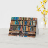 誕生祝い付き本箱 カード (黄色い花)