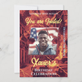 誕生祝い招待状 招待状