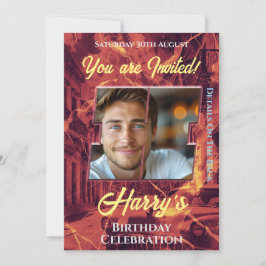 誕生祝い招待状 招待状