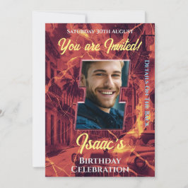 誕生祝い招待状 招待状