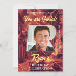 誕生祝い招待状 招待状