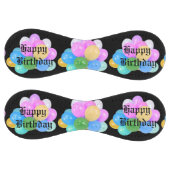 誕生祝い風船と誕生日文字 ソフトボール (パネル)