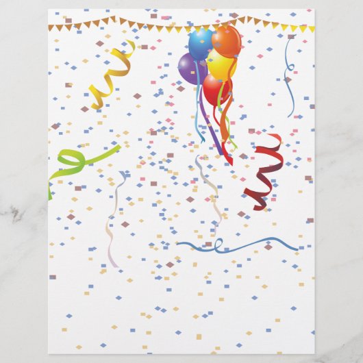 誕生祝い2 チラシ (正面)