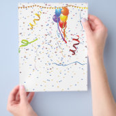 誕生祝い2 チラシ (手)