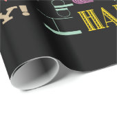 誕生祝い!フォントグラフィの名前と年齢 ラッピングペーパー (ロールコーナー)