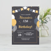 誕生祝い 招待状 (スタンド正面)