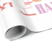 誕生祝い!暖かい名前をカスタムするとAGE ラッピングペーパー (ロールコーナー)