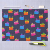 誕生祝い 薄葉紙 (クラフト)