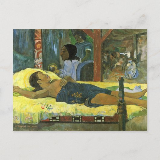 誕生神の子キリスト(手溜の安宅) ポストカード (正面)