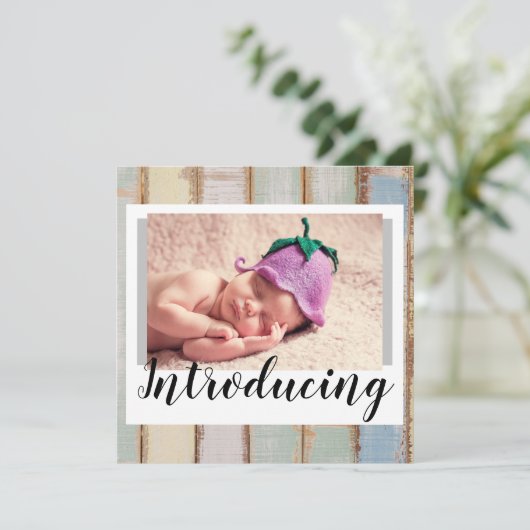 誕生素朴発表Wood One写真 (スタンド正面)