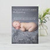 誕生統計の写真の生誕発表 案内状 (スタンド正面)