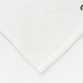 誕生統計ウッドランドジャングルサファリアニマルズベビー フリースブランケット (角)