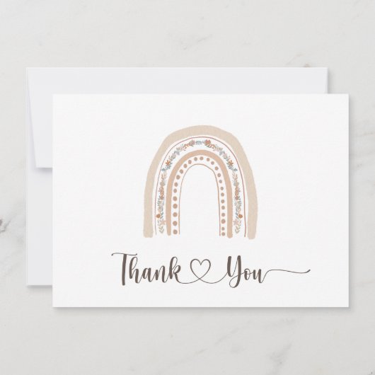 誕生統計フォト新生児シャワーのお知らせ サンキューカード (裏面)