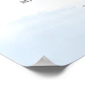 誕生統計ベビーの私たちのドリームボーイ子供部屋 ポスター (角)