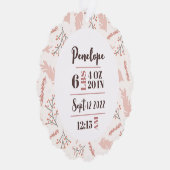 誕生統計初めてのクリスマス オーナメントカード (右)