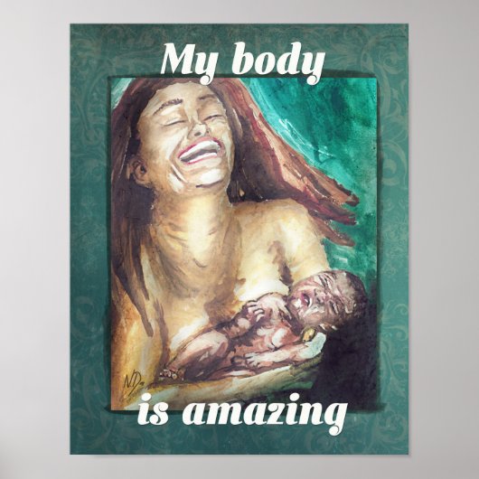 誕生肯定ポスター「すごい!」 ポスター (正面)