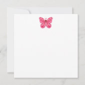 誕生花と宝石　１月　鳥かごカード 招待状 (裏面)