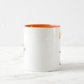 誕生花月10月マリゴールド名 ツートーンマグカップ (中央)