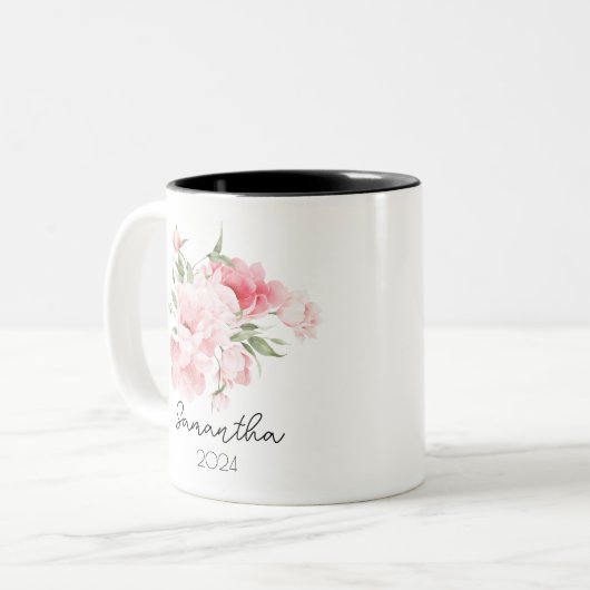誕生花 マグカップ (正面左)