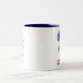 誕生花 9月 朝顔 名前 ツートーンマグカップ (中央)