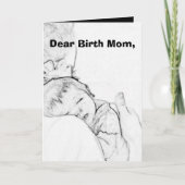 誕生親愛ママ カード (正面)