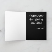 誕生親愛ママ カード (内部)