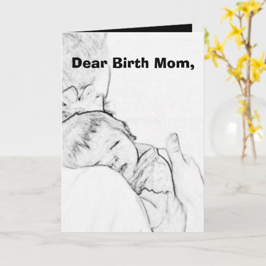 誕生親愛ママ カード (黄色い花)