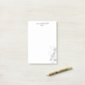 誕生豆又は助産師 ポストイット (デスク上)