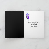 誕生1920年おもしろい事実 カード (内部)