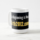 誕生2012のマグ コーヒーマグカップ (正面左)