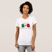 誕生、¡のMexicanaのporのcorazónによるGringa! Tシャツ (正面フル)