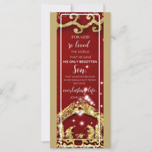 誕生・イエズス・メリークリスマス・ブックマーク (正面)