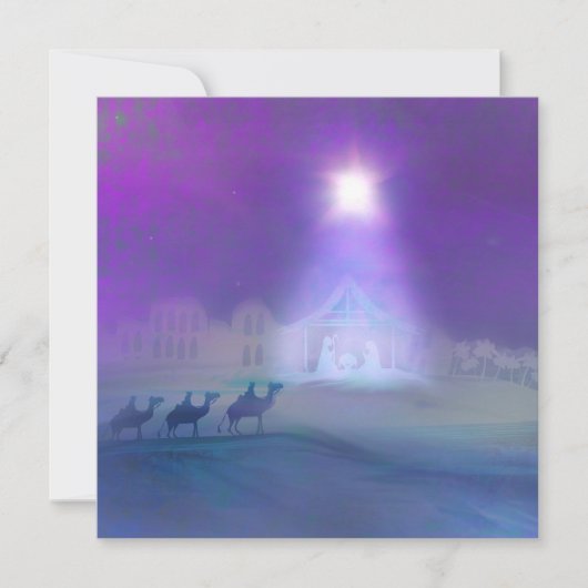 誕生・オブ・イエス招待状 招待状 (正面)