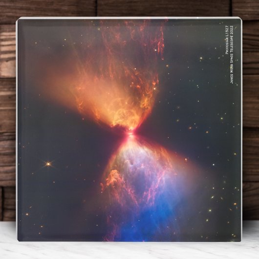 誕生・オブ・スター、ジェームス・ウェッブ宇宙望遠鏡2022 ガラスコースター