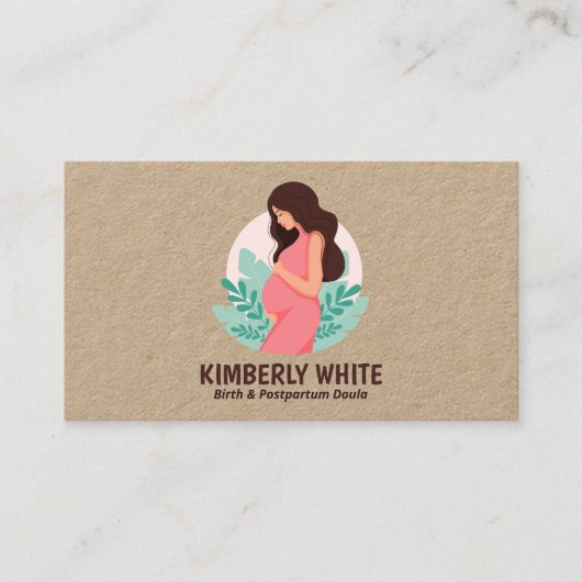 誕生&ポストパルタムドゥラ 名刺 (正面)