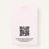 誕生&ポストパルタムフォトドゥーラ バッジ (裏面)