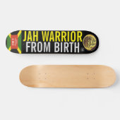 誕生JMTスケートボードのJAH WARRIOR, 7 3/4"デッキ スケートボード (横)