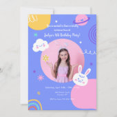 誕素晴らし生会の写真 招待状 (正面)