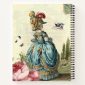 誘フランスのインスパイアパーソナライズされた ノートブック (裏面)