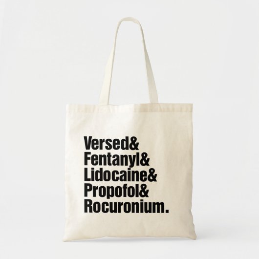 誘導の食料雑貨のトートバック トートバッグ (正面)