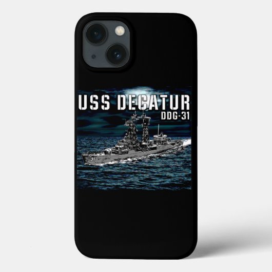 誘導ミサイル駆逐艦デカトル Case-Mate iPhoneケース (裏面)