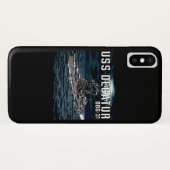 誘導ミサイル駆逐艦デカトル Case-Mate iPhoneケース (裏面(横))